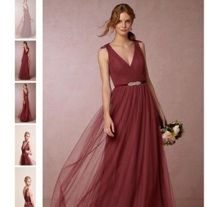 Anthropologie bhldn watters pippa dress 4 nwt